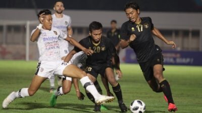 Timnas U-23 Unggul Atas Bali United, M.Iriawan: Pemain Makin Tunjukkan Performa Positif