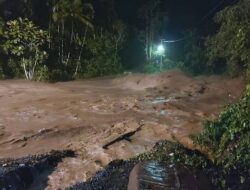 Banjir Landa Manggilang, Puluhan Rumah Terendam