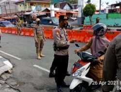 Operasi Yustisi Tindak 221 Pelanggar Prokes di Padang Panjang