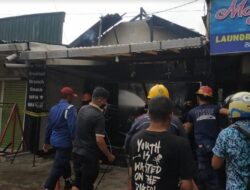 Kebakaran di Jati Baru Padang, 15 KK Terancam Kehilangan Tempat Tinggal