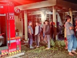 Rumah Ninik Mamak Nagari Bawan Diduga Dibakar OTK