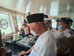 Kapal KMP Tanjung Burang Rute Padang- Mentawai Mulai Beroperasi