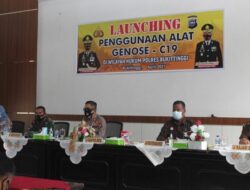 Tes Covid-19, Polres Bukittinggi Gunakan GeNose