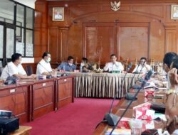 Wawako dan Forkompida Pariaman Ikuti Peringatan Hari Otda 2021 Secara Virtual