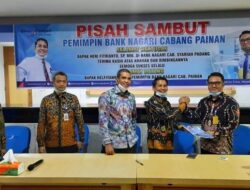 Helfi Yanrika Resmi Jabat Pemimpin Bank Nagari Cabang Painan