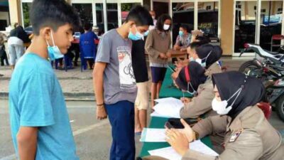Puluhan Orang Kembali Terjaring Operasi Yustisi di Padang