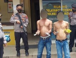 Pungli, Dua Preman Diringkus di Bundaran Air Mancur Padang