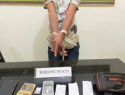 Pengedar Sabu di Agam Ditangkap saat Kendarai Sepeda Motor 