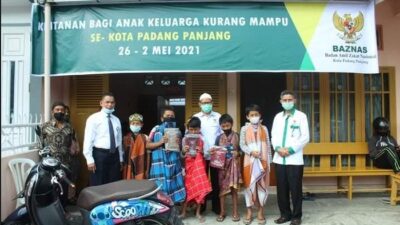 Baznas Padang Panjang Gelar Khitanan Gratis bagi Keluarga Mustahiq