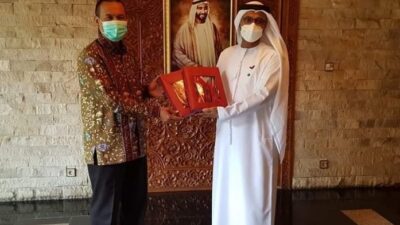 Kota Pariaman Minta Bantuan UEA Bangun Masjid Terapung
