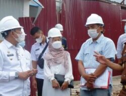 Bupati Eka Putra Minta Tak Ada Permainan dalam Pembangunan Gedung Interne RSUD Ali Hanafiah