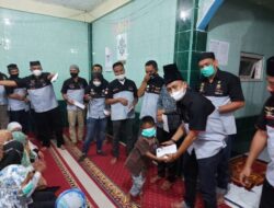 Teruci Chaprendang Berbagi dengan Anak Yatim