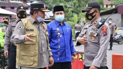 Bupati Agam Tinjau Pos Pengamanan Lebaran