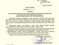 Mendagri Larang ASN Buka Bersama dan Open House
