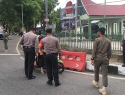 Terjaring Razia Masker, 28 Pelanggar AKB Dibawa ke Mapolres Padang Panjang