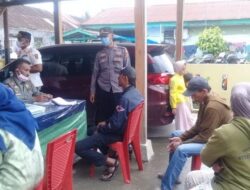 Langgar Prokes, 28 Pengunjung Pasar Pakan Kamih Dapat Sanksi