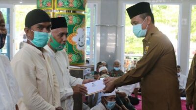 1.169 Mustahik Terima Bantuan dari Baznas Kota Pariaman