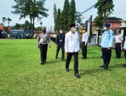 Sabar Pimpin Apel Pasukan Operasi Ketupat Singgalang Tahun 2021