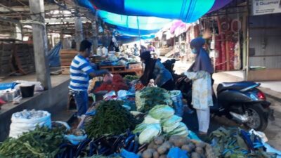 Harga Sayur di Pasar Tradisional Dharmasraya Naik
