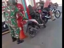 Viral Video Oknum TNI Tampar Petugas SPBU saat Isi BBM