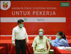Apical Grup Laksanakan Vaksinasi Gotong Royong Seluruh Karyawan