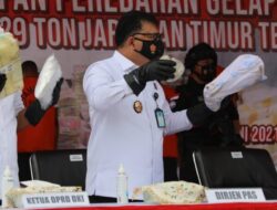 Ditjenpas Berkontribusi Gagalkan Peredaran 1.129 Ton Sabu Jaringan Internasional