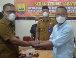 Kepala Dinas Perikanan Dilantik Jadi PJs Kepala Desa Padang Birik-birik
