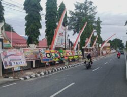 HUT Bhayangkara, Karangan Bunga ‘Banjiri’ Polres Pasaman