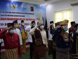 Lapas Padang Ikuti Upacara Hari Lahir Pancasila