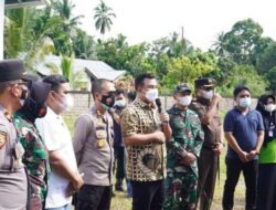 Pantau Vaksinasi Massal, Bupati Dharmasraya Ajak Semua Pihak Bekerjasama Tekan Kasus Covid-19
