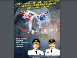 Ratusan Atlet Taekwondo Ikuti Open Tournament Walikota Pariaman Cup I 2021
