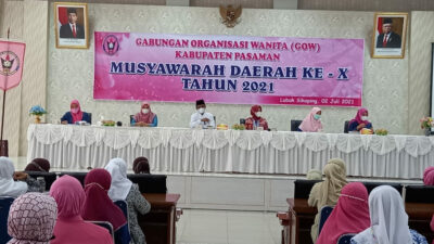 Gabungan Organisasi Wanita Pasaman Gelar Musda Ke-X