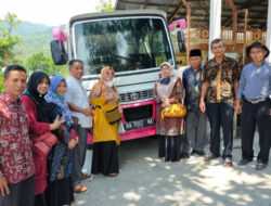 Bus Kedua MTsN 11 Tanah Datar Subang Anak Siap Diluncurkan