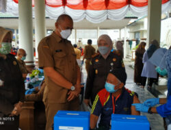 Hari Bhakti Adhyaksa ke-61, Kejaksaan Negeri Solok Gelar Vaksinasi Covid-19