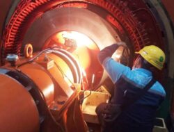 PLN UPK Bukittinggi Sukses Pemeliharaan Rutin MO PLTA Batang Agam