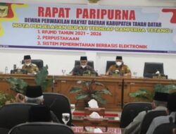 Tiga Ranperda Diajukan Pemkab pada DPRD Tanah Datar