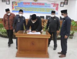 DPRD Tanah Datar Setujui Perda RPJMD