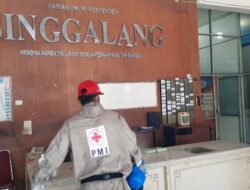 Putus Mata Rantai Covid-19, PMI Desinfeksi BPJS Kesehatan dan Singgalang