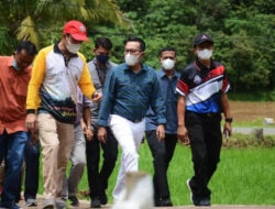 Bupati Eka Putra berkunjung Ke Geopark Silokek Sijunjung