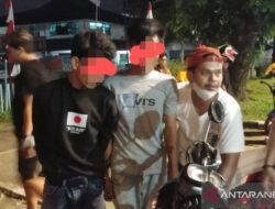 Bubarkan Balap Liar, Polresta Padang Amankan Remaja Diduga Bawa Ganja