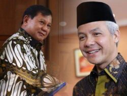 Ganjar dan Prabowo Bersaing Ketat, Anies Membayangi
