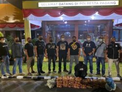Polresta Padang Gagalkan Penyelundupan 24 Paket Ganja
