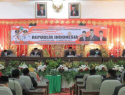 Bupati Paripurna Istimewa DPRD Pasaman Dengarkan Pidato Presiden RI