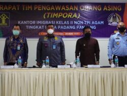 Tingkatkan Pengawasan, Imigrasi Agam Gelar Rapat Tim Pora 
