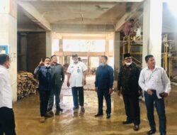 Kadis PUTR Dampingi Komisi II DPRD Pasaman Tinjau Pembangunan Gedung Dewan