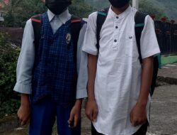 Adzan dan Syamil, Kakak-Adik Kemana-mana Selalu Pakai Masker