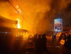 Pasar Kambang Terbakar, Kerugian Sementara Rp5,8 Miliar