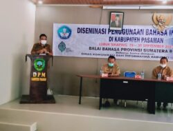 Diskominfo Pasaman dan Balai Bahasa Sumbar Gelar Diseminasi Penggunaan Bahasa Indonesia