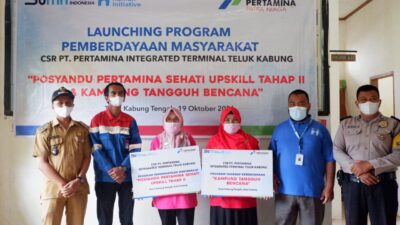 PT. Pertamina Integrated Terminal Teluk Kabung Launching Dua Program CSR