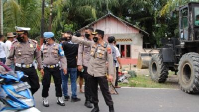 Polres Agam Amankan Eksekusi di Bawan Kabupaten Agam